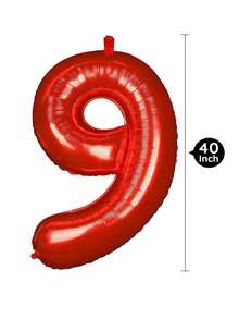 بالونات رقم 40 بوصة من الفويل المنفوخ بالهليوم باللون الأحمر، بالونات بوليستر كبيرة لأجواء حفلات أعياد الميلاد، الاحتفال بالزفاف والذكرى السنوية، بالونات أرقام، ديكورات عيد الميلاد، هليوم، بالونات أرقام، ديكورات عيد الميلاد، ديكورات عيد الميلاد، بالونات أرقام، هليوم، ديكورات عيد الميلاد، بالونات أرقام، بالونات حمراء - الأحمر - مشاهدة 16