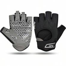 Breathable Weight Lifting Gloves, Gym Gloves Men Women With Grip, Workout Glove Men With Full, Removal With Durable Closure, Weightlifting - Black/Grey + Small - View 3