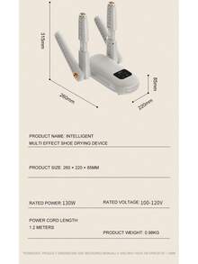 Shoe Dryer 220V Boots Dryer Electric Shoes Drying Machine Foldable Boots Slippers Sneaker Dryer Portable Folding Footwear Dryer - Multicolor - View 11