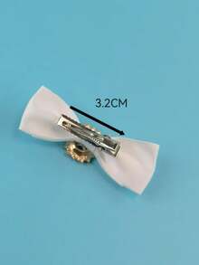 5pcs Assorted Color Large Size Pet Flower Headband, Pet Rhinestone Bow Tie Headpiece, Princess Style For Teddy, Valentine's Day - Multicolor - View 3