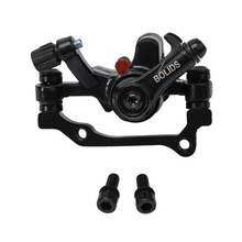 Mountain Bike Mechanical Disc Brake Calipers, Front And Rear Wheel Disc Brake Parts And Installation Tools - Multicolor - View 3