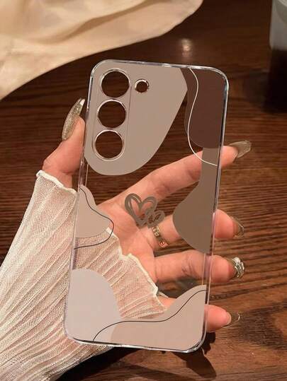 1pc Multi-Color Square Heart Soft Phone Case Compatible With Huawei Honor, Redmi, Galaxy A04e/12/A13/A14/A34/A50/A52/A53/A54/S21/S22/S23/S24/S25/S25Ultra/S25FE/S26/S26 PLUS/S26 ULTRA/S26 EDGE, 6A/7A/8A, 12T/13T/15T/15T Pro