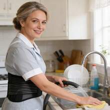 Đai hỗ trợ eo, thích hợp cho trang phục thể thao hàng ngày. - Nhiều màu - Xem 4