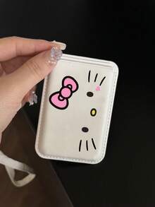 SANRIO Ví đựng thẻ Hello Kitty, thiết kế hoạt hình dễ thương, có thể đựng thẻ ngân hàng/thẻ ID. Hoàn hảo cho phái nữ, một món quà tuyệt vời cho ngày Valentine, với thiết kế ngộ nghĩnh. Tương thích với Android và hầu hết các điện thoại thông minh, quà tặng cho mẹ, gia đình, bạn bè, trẻ em, sinh nhật, ngày lễ. Phụ kiện ốp lưng điện thoại, miếng dán điện thoại. - Nhiều màu - Xem 13