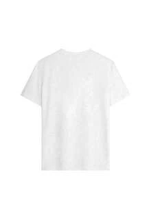 1 Pieza Moda Informal Para Hombres Y Mujeres2026 Nueva Primavera/Verano La SRA Camiseta de mujer de cuello redondo con estampado - Camiseta de novia regalo de boda para ella, camiseta de rec - Blanco - Ver 3