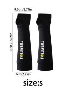 1 双排球护臂，EVA 衬垫减震压缩肘套，专业排球护臂 - 彩色 - 查看 4