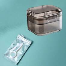 1 件牙齿保持器盒、假牙清洁盒、便携式多层隐形牙套储存容器 - 彩色 - 查看 15