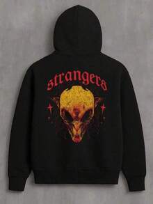 Men Outdoor Hoodies & Sweatshirts - Black - View 1