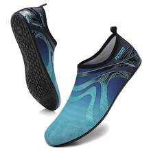 Men's Minimalist Upstream Shoes, Leisure Walking Shoes, Outdoor Running Sneakers, Suitable For Surfing In Beach Pools And Wading In Rivers And Lakes. The Sole Is Made Of High-Quality Rubber, And The Upper Is Made Of Breathable Fabric, Which Is Casual And Comfortable. - Blue - View 3