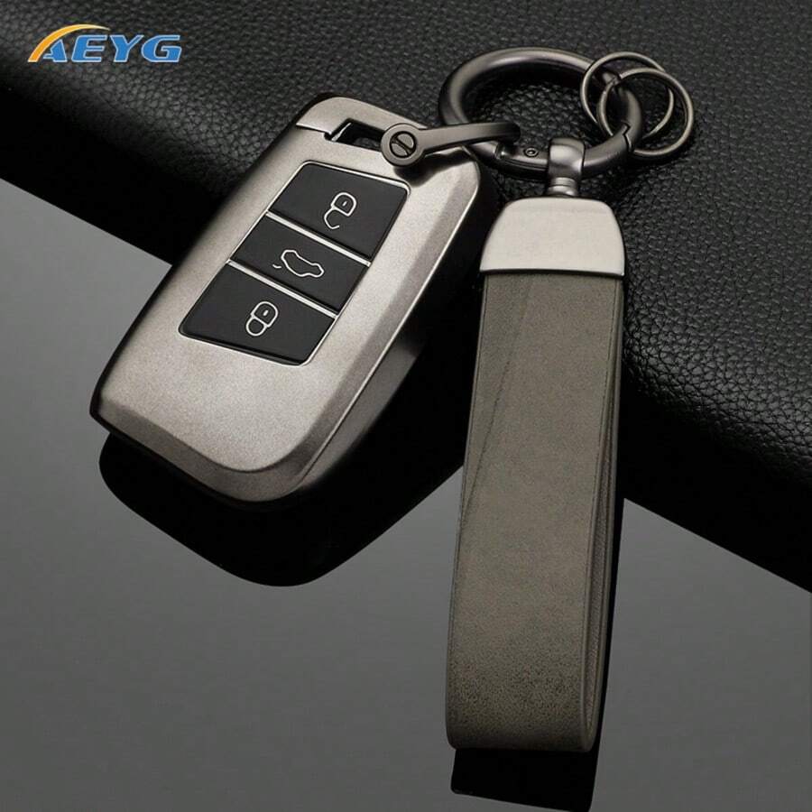 時尚 TPU 車用遙控鑰匙保護殼 外殼適用於 VW Passat B8 Tiguan Magotan Golf 以及 Kodiaq Superb A7 無鑰匙啟動 - 大眾D款 - 查看 1