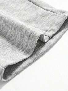 1 Piece Men's Loose Wide Leg Pants, Drawstring Waistband Design Solid Color Loose Sports Pants, 2026 High-End Casual Sports Pants, Comfortable Fiber Fabric, Suitable For Daily Wear And Outdoor Activities. Suitable For All Seasons Pants For Men - 淺灰色 - 查看 9