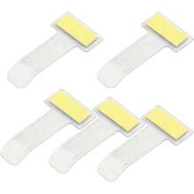 1/3/5pcs Car Dual-Use Card Clip, Can Clip Parking Tickets And Windshield Stickers, Multi-Functional. Designed To Fit Car Interior Space, Easily Store Various Tickets And Cards, Organize Clutter To Keep Interior Clean And Tidy, Universal Fit For All Car Models, Practical And Compact Car Accessory. - 1/3/5PCS Front Window Ticket Folder - View 14