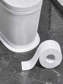 自粘防水密封胶带，适用于浴室和卫生间，可用于密封浴缸和墙壁，也可作为水槽/浴室/卫生间/地板/边缘的密封条，浴室装饰密封胶，秋季装饰 - 白色 - 查看 1