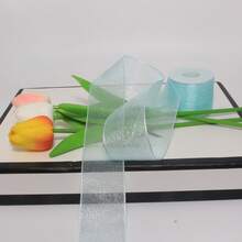 10 Yards/Roll Autumn Color Series Thick Edge Tulle Ribbon, Floral Bouquet, Gift Wrapping, Cake Packaging, Holiday Party Decoration - Coffee Brown - View 12