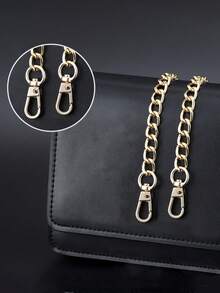 1条可调节肩带，女士时尚斜挎包肩带，优雅简约风格，适合日常使用，女士礼物，钱包链，冬季 - 彩色 - 查看 6