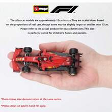 Burago 1:43 比例布加迪 SF25 F1 赛车合金模型收藏品 - SF-25精裝 - 查看 4