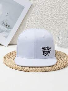 1顶男女通用韩式棒球帽，酷炫嘻哈风，可调节纯色，休闲街舞户外运动沙滩棒球帽，适合春、夏、秋、冬四季佩戴。 - A - 查看 7