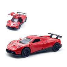 Alloy Die-Cast Toy Car Model Three-Door Vintage Sports Car – Retro Racing Collectible Vehicle With Smooth Pull-Back Action, Detailed Interior And Classic Body Design, Durable Mini Metal Car For Kids And Collectors – Ideal Christmas Gift, Holiday Stocking Stuffer, Party Favor, Home Display Decor, Classroom Rewards, Birthday Surprise And Everyday Racing Play - Multicolor - View 12