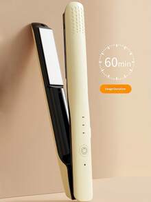 Última plancha alisadora inalámbrica, plancha y rizador multifunción, herramienta de peinado recargable y portátil, nueva plancha alisadora y rizadora de iones de doble uso - Multicolor - Ver 10