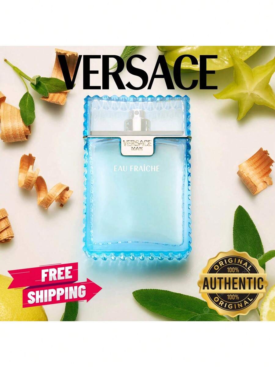 Versace Man Eau Fraîche EDT For Men - Fresh. Elegant. Effortlessly Modern. - 清新香調 - 查看 1
