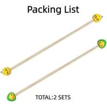 2 Set Yarn Spinner For Bogg-Bags, Wooden Rotating Yarn Holder With Silicone Cap,Portable Knitting Accessories For Beach Tote Bag - / - 查看 5