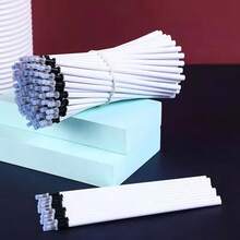 30-10 Black Erasable Pen Refills, Black Writing Alternative Refills, Erasable Eraser Refills, Black Art Refills, Smooth Office Refills, Quick-Dry Fun Gifts, School Learning, Classroom Exams, College Writing, Signatures - Black - View 8