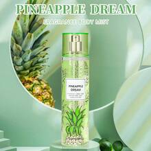 Wish 20 Varieties Of Women's Body Mist Perfume Spray, 8 Fl.Oz Long-Lasting Floral Fruity Spray With Non-Greasy Alcohol-Based Formula. Suitable For Hair & Body, Ideal For Parties, Dates & Gifting. Lightweight And Smooth Application.Valentine's Day Gift - PINEAPPLE DREAM - 查看 3