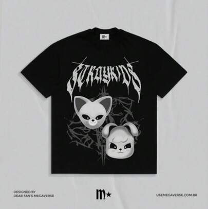 Top Casual Impreso de Moda para Chicos Adolescentes, Meia  Rock The World Hecho de Material Cómodo, Perfecto para Ropa Casual de Verano y Actividades al Aire Libre, Ropa para Chicas Adolescentes