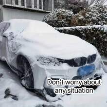 2026 New All-Car Cover - All-Car Dust-Proof & Waterproof Cover - Polyethylene Film Material Waterproof & Dustproof All-Season Universal Car Cover - Full Car Sun Shade Cover - Transparent Polyethylene Car Cover - Fits All Car Models - Comprehensive Protection Against Sunlight, Rain And Dust - Portable Design - Car Cover - View 8