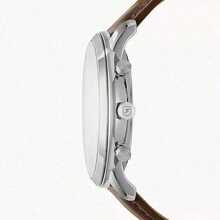 Unisex Quartz Watch, White Round Dial, Leather Strap FS5380 - White - View 3