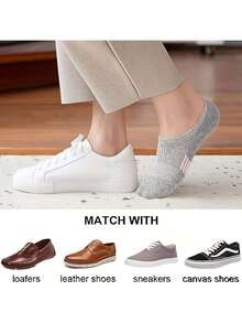 6 Pairs Of Solid Color Spring And Summer Thin Casual Women's Sports Socks, Suitable For Daily Travel And The Perfect Choice For Outdoor Sports - 6 Pairs Of White - View 7
