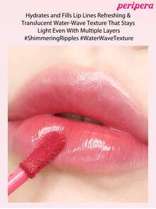 K-Beauty Peripera Ink Mood Glowy Tint, Water Bare Tint, Mirror Watery Lip Gloss, Glass Lip Gloss, Lip-Plumping, Naturally Moisturizing, Lightweight, Glow-Boosting, Long-Lasting, Comfortable, Non-Sticky, Mask Friendly, No White Film, K-Beauty, Korean Makeup - #31 Ông Berry đáng kính - Xem 7