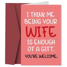 Valentine's Day Gift Cards, Anniversary Cards, Funny Valentine's Day Cards, Magical Wives, Valentine's Day Gift Box Cards, Birthday Cards, Birthdays, Cards, Birthday Gifts, Gift Cards, Souvenirs - Multicolor - View 12