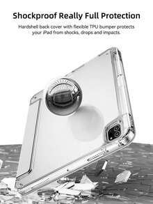DANYCASE Case Compatible With IPad A16 2025 Air 11 13M3 2025 Mini 7 A17Pro 2024 Air 11 13 M2 2024 Pro 11 13 M4 2024 Pro 12.9 7/8/9th 10.2 10th 10.9 Air 4 5 10.9 Pro 11 4/5/6th Mini 6 Compatible With Samsung - Grey - 查看 4