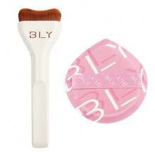 Liquid Foundation Brush And Makeup Sponge Combo, Dense Thick Bristles For More Even Makeup Application,Giveaways,Professional Makeup Brushes,Complete Makeup Set - Multicolor - View 9