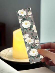 30张陌生人之花书签 读者图书馆办公室手册书签 高装饰性小卡片纸书页书签 DIY创意礼品书签