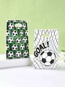 10/25/50pcs Football Themed Mixed Gift Bags, Football Themed Gift Packaging Bags, Tote Bags, Small Gift Bags, Football Sports Theme Birthday Party Supplies, Gift Wrapping Bags, Football Party Favors Bags, Football Fan Gathering Supplies, Football Event Supplies, Wedding Decorations, Baby Shower Favors, Bridal Shower Favors, Home Decor, Holiday Party Supplies - Football Mixed - View 7