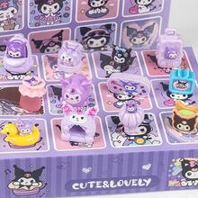 SANRIO 热门玩具紫色盲盒惊喜奖励玩具，学生适用，刮刮乐游戏 - 彩色 - 查看 3