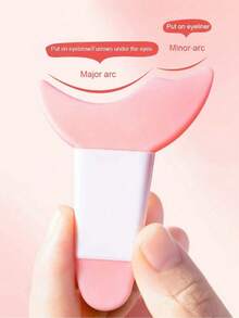 5pcs - New Silicone Eyeliner & Eyebrow Shaping Mold Makeup Tools, Reusable Multi-Function Eye Makeup Set, Suitable For Women Eyeliner, Eyebrow, Lip Liner, Economic Makeup Tools - Multicolor - View 6