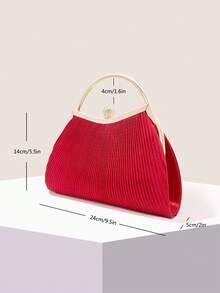 Women Evening Bags - Red - View 9