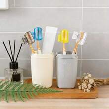 4pcs Hxezoc Toothbrush Covers, Keep Toothbrush Fresh And Clean, Fit Most Manual And Electric Toothbrushes - Multicolor - View 6