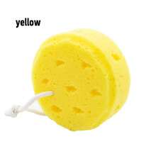 1pc Bathroom Round Hanging Mesh Bath Sponge, Kids Bath Sponge, Loofah Shower Scrubber - Multicolor - View 11