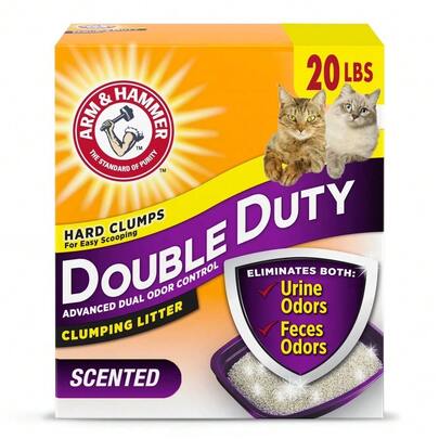 Advanced Odor Control Clumping Cat Litter Scented 20 Pound Bag