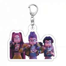 K-POP Korean Wave Witch Hunt Girl Group Acrylic Keychain, Backpack Pendant, Small Gift - Multicolor - View 12