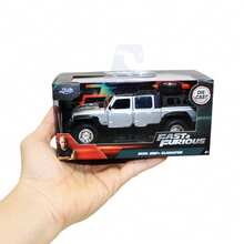 Jada 《速度与激情》官方授权 1:32 比例金属车模，收藏级压铸车模，玩具车，自由旋转，车门可开，橡胶轮胎，儿童、男孩、女孩及成人生日礼物