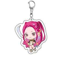 1pc Acrylic Double-Sided Keychain Witch Hunting Squad Anime Character Backpack Pendant, Suitable As Friend's Birthday Gift Or Personal Collection (Random Style) - Multicolor - View 9
