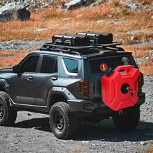 1.3 Gallon Fuel Tanks 5L Portable Gasoline Diesels Containers Anti-Static Backup Petrol Storage Tanks with Lock & Key for Car Motorcycle Truck SUV ATV Off-Road Vehicle - negro - Ver 5