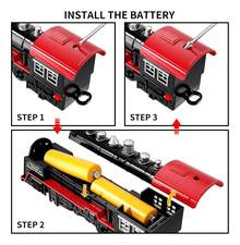 TendenciaJuguete De Tren Eléctrico Para Niños De Carga Y PasajerosCalidad premium - 1 - Ver 3