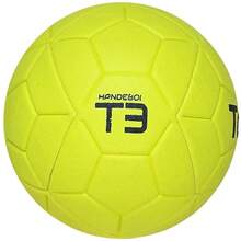 BOLA TOPPER HANDEBOL T3 PROFISSIONAL - Amarelo - Visão 2