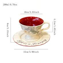 Cốc sứ, cốc cà phê, cốc nước, cốc trà, cốc sứ kiểu Nhật họa tiết hoa văn, cốc đôi dùng trong gia đình, cốc sữa, màu trắng tinh khiết. - Nhiều màu - Xem 7